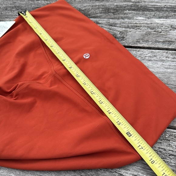 Lululemon Align High-Rise Mini-Flare Pant Regular Autumn Rust orange size 14 NWT - Picture 4 of 6